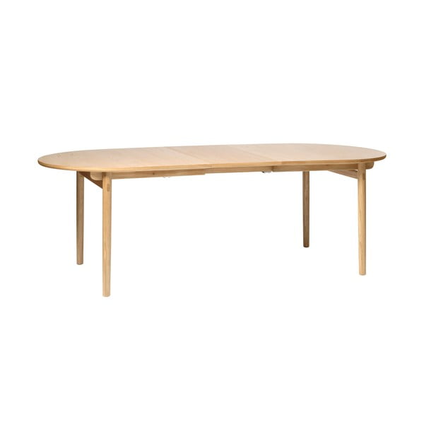 Papildomas ąžuolinis stalviršis 45x100 cm Carno - Unique Furniture-image-2