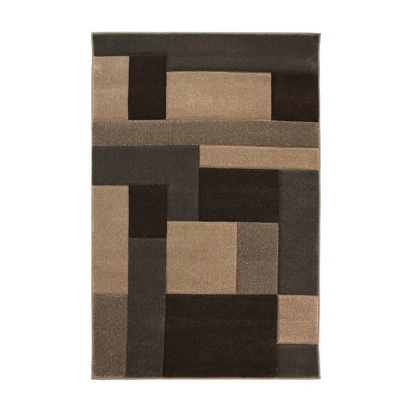Smėlio spalvos kilimas Flair Rugs Cosmos Beige Brown, 80 x 150 cm