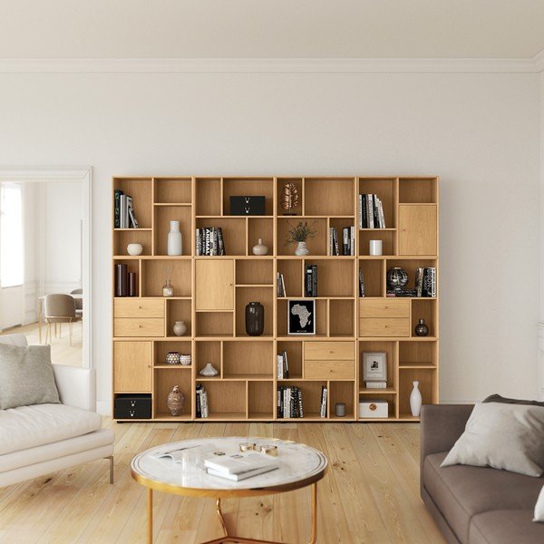 Modulinė lentyna natūralios spalvos iš ąžuolo 70x70 cm Z  – Tenzo-image-1