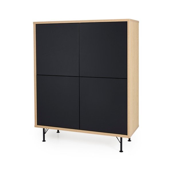 Tenzo Flow juoda spintelė, 111 x 137 cm-image-1