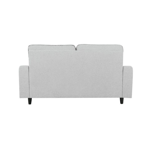 "Kooko Home" "Salsa" pilka ir balta trijų vietų sofa-image-4