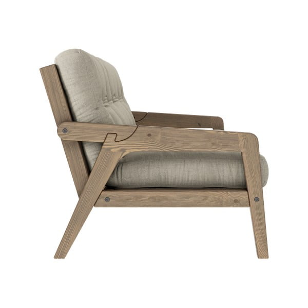 Smėlio spalvos sofa lova 204 cm Grab - Karup Design-image-4