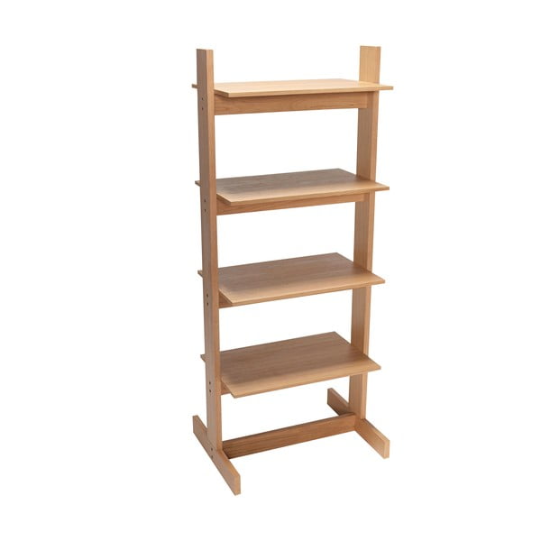 Pastatoma lentyna natūralios spalvos iš ąžuolo 59x142 cm Forma – Hübsch-image-2