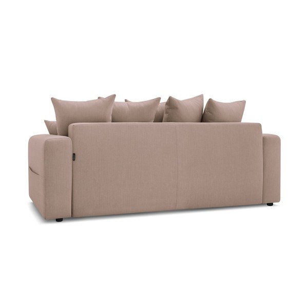 Šviesiai rožinė sofa-lova Envy - Bobochic Paris-image-4