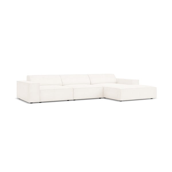 Smėlio spalvos kampinė sofa (dešinysis kampas) Jodie - Micadoni Home-image-3
