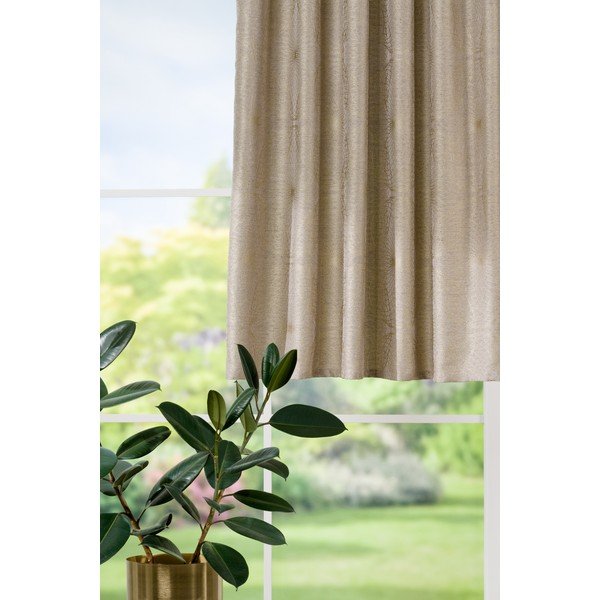 Užuolaida auksinės spalvos 140x160 cm Elys – Mendola Fabrics-image-3