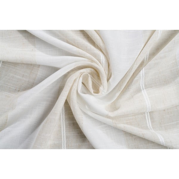 Permatoma užuolaida kreminės spalvos 140x245 cm Modesto – Mendola Fabrics
