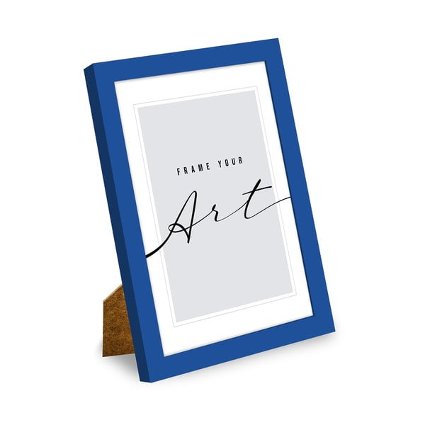 Tamsiai mėlynos spalvos pakabinamas rėmas 32x42 cm – knor