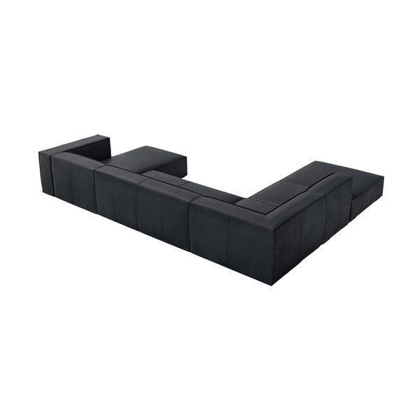 Iš odos kampinė sofa tamsiai mėlynos spalvos (su kairiuoju kampu) Madame – Windsor & Co Sofas-image-3