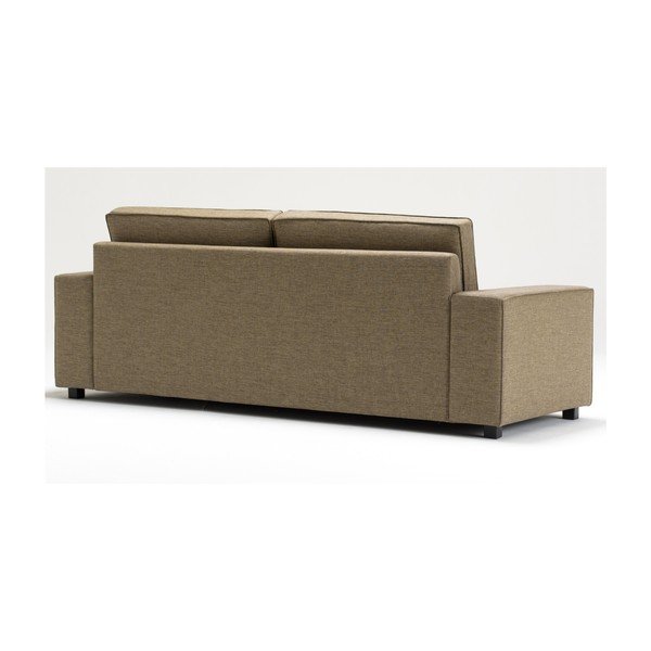 Ruda trijų vietų sofa "Balcab Home Doty-image-4