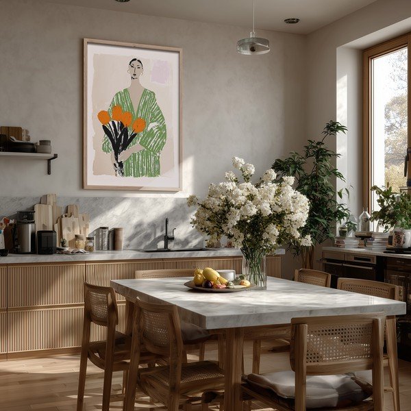 Spausdintas paveikslas su rėmeliu 50x70 cm Stella – Styler-image-1