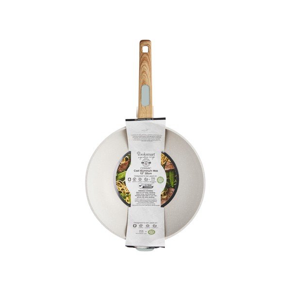 Wok keptuvė su keramine danga ø 30 cm Signature Range – Cooksmart ®-image-3