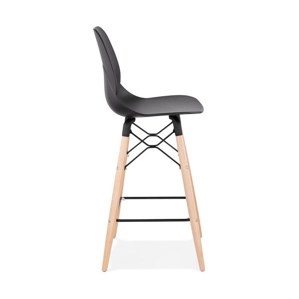 Juoda baro kėdė Kokoon Marcel Mini, sėdynės aukštis 68 cm-image-2
