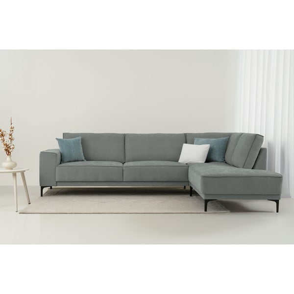 Kampinė sofa tamsiai pilkos spalvos (su dešiniuoju kampu) Copenhagen – Scandic-image-1