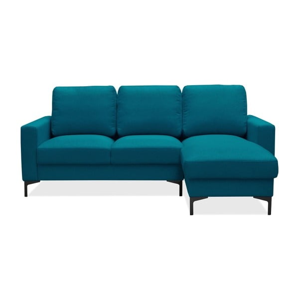 Turkio spalvos kampinė sofa "Cosmopolitan" dizainas Atlanta, dešinysis kampas