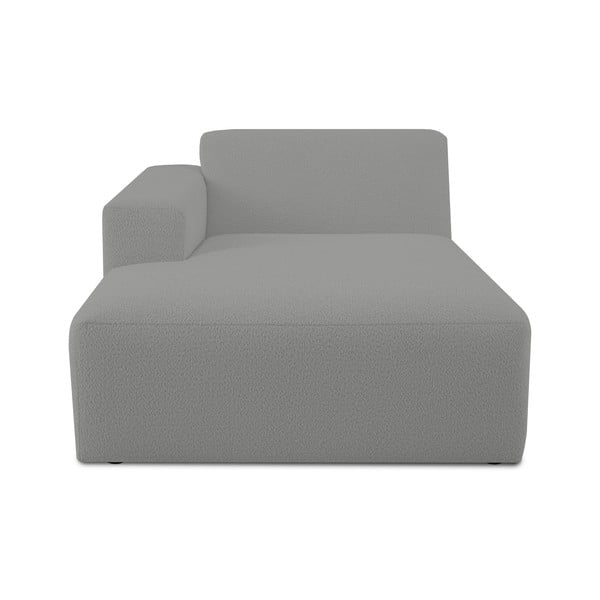 Iš boucle modulinė sofa pilkos spalvos (su kairiuoju kampu) Roxy – Scandic