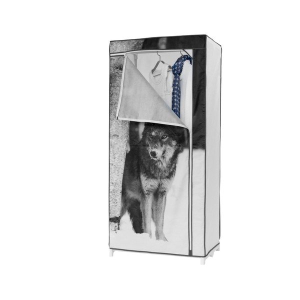 Tekstilinė drabužių spinta Kompaktorius "Wolf", aukštis 160 cm-image-1