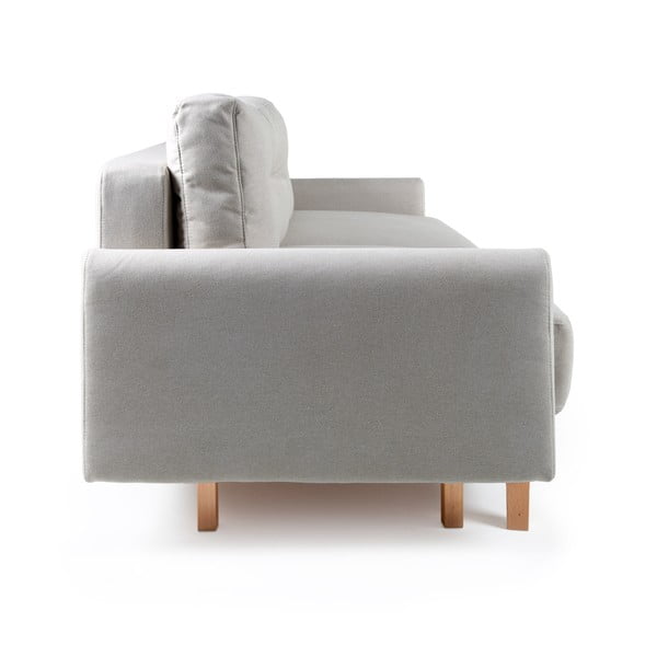 Šviesiai pilka sofa-lova Bonami Selection Pop-image-3