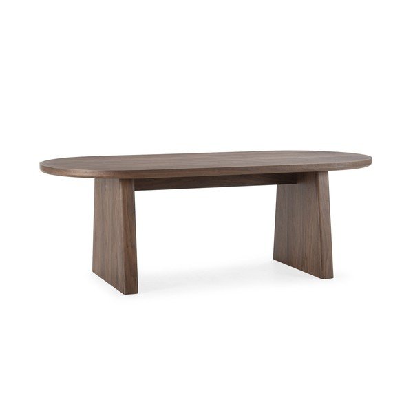 Valgomojo stalas iš riešutmedžio 100x200 cm Blair – MOME