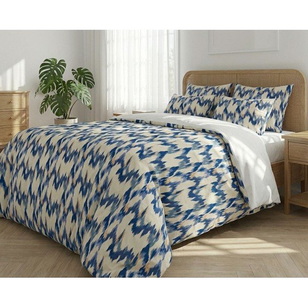 Mėlynos spalvos viengulė patalynė 200x140 cm Sapphire – Mijolnir