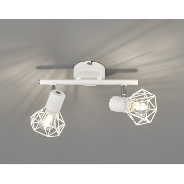 Taškinis šviestuvas baltos spalvos 8x25 cm Ran – Fischer & Honsel-image-1