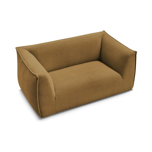 Garstyčių spalvos sofa iš kordinio velveto 170 cm Giorgia – Bobochic Paris-image-3