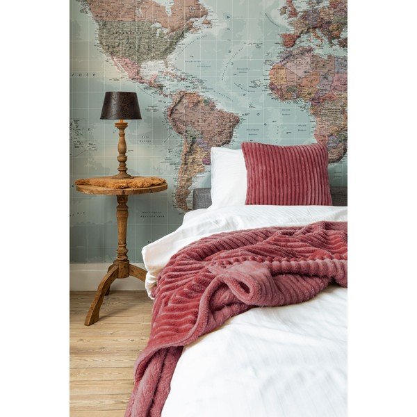 Antklodė ir pledas iš mikropliušo 130x160 cm Ribble – Tiseco Home Studio-image-1
