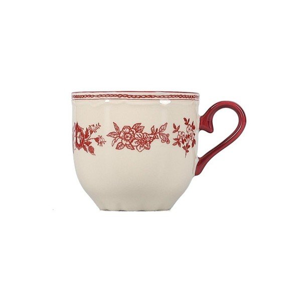 Bordo spalvos/dramblio kaulo spalvos iš porceliano puodelis 215 ml Cyril – S|P Collection