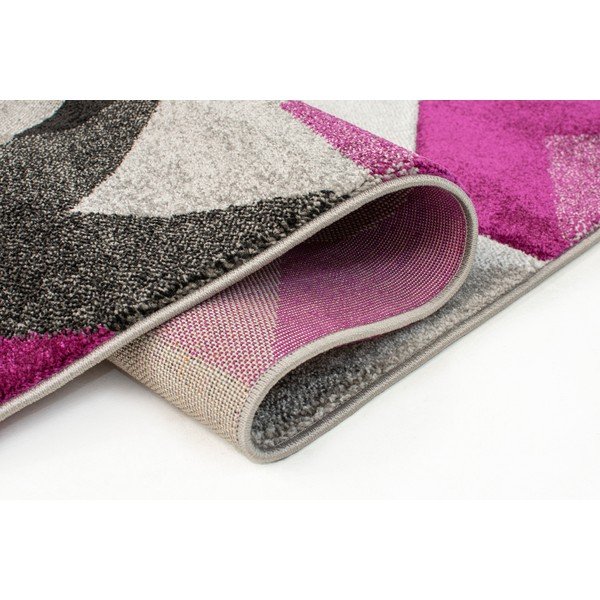 Kilimų kilimai Flair Kilimai Aurora Grey Purple, 80 x 150 cm-image-3