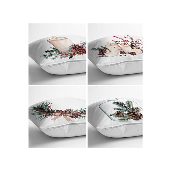 4 užvalkalų rinkinys 43x43 cm - Minimalist Cushion Covers-image-1