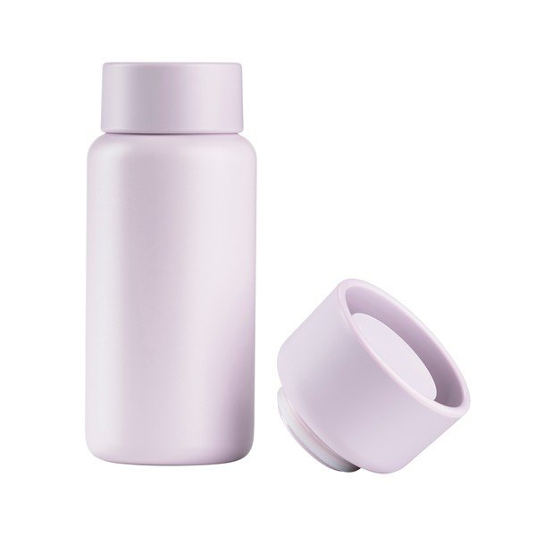 Šviesiai rožinės spalvos iš nerūdijančio plieno termo puodelis 400 ml Singles – Zone