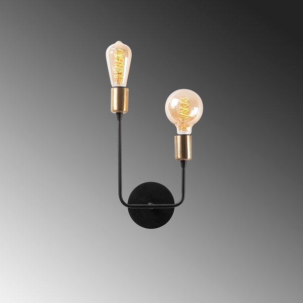 Sieninė lempa juodos spalvos Dolma – Opviq lights-image-3