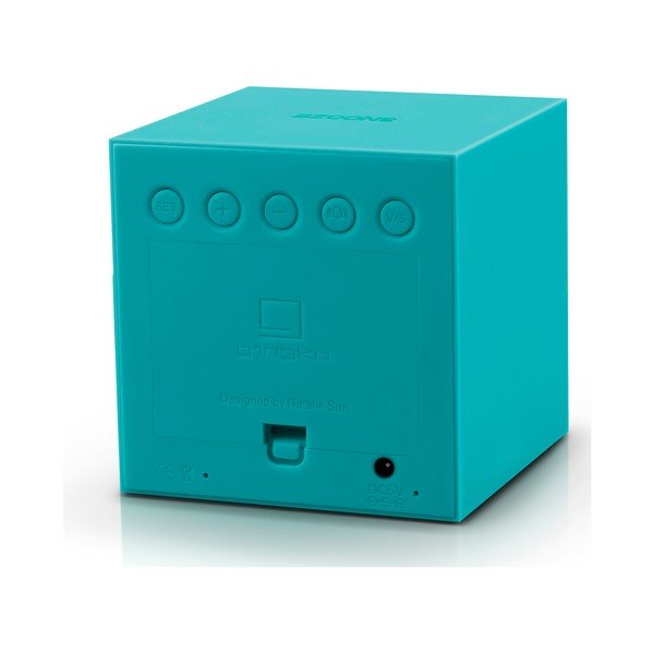 Turkio spalvos LED žadintuvas Gingko Gravity Cube-image-4