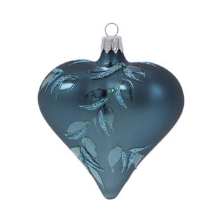 3 stiklinių kalėdinių papuošimų rinkinys Ego Dekor Heart