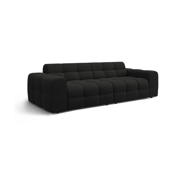 Juodos spalvos sofa 255 cm Kendal – Micadoni -image-3