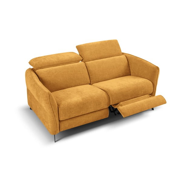 Sofa geltonos spalvos 103 cm Hubble – Windsor & Co Sofas-image-2