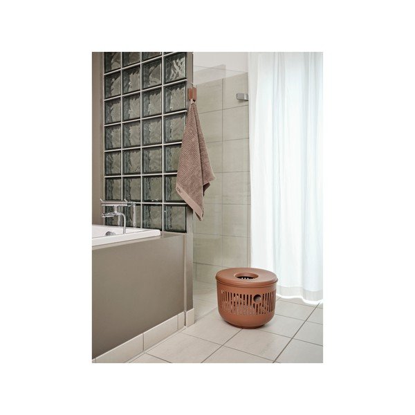 Rankšluostis rudos spalvos iš medvilnės 50x100 cm – Zone-image-3