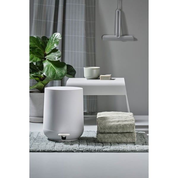 Iš plastiko šiukšliadėžė baltos spalvos 3 l Nova – Zone-image-1