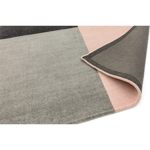 Rožinis ir pilkas kilimas Asiatic Carpets Blox, 200 x 300 cm-image-4