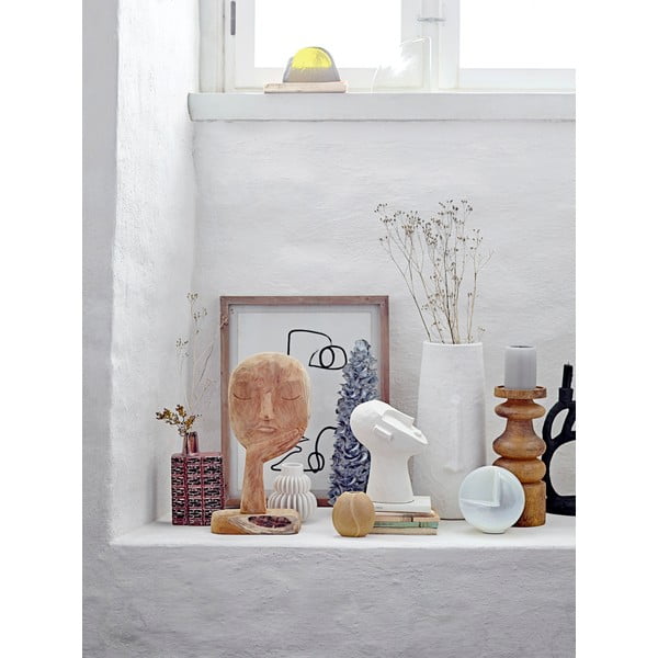 Balta terakotos vaza Bloomingville Basic-image-1