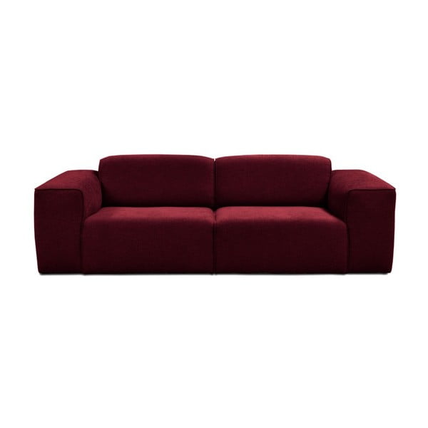 Raudona trijų vietų sofa Cosmopolitan Design Phoenix
