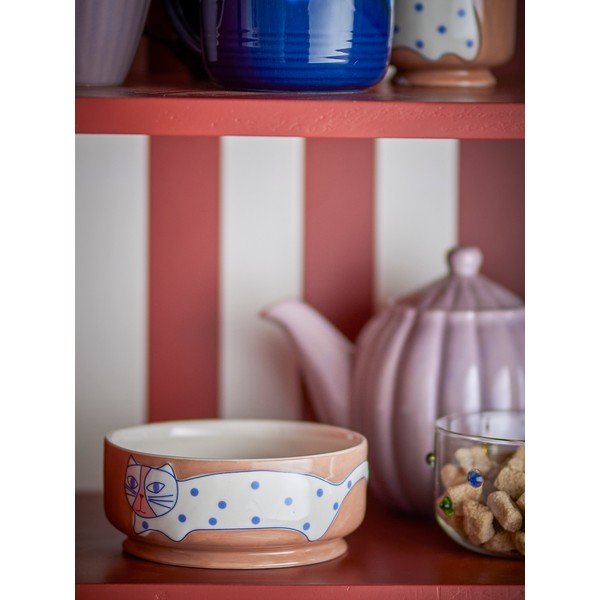 Šviesiai rudos spalvos iš akmens masės maži dubenys 4 vnt. Missy – Bloomingville-image-1