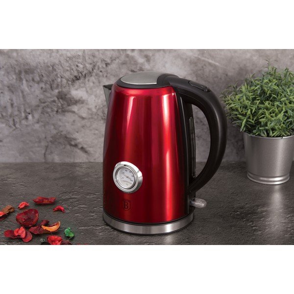 Raudonas virdulys 1,7 l Burgundy Metallic Line - BerlingerHaus-image-2