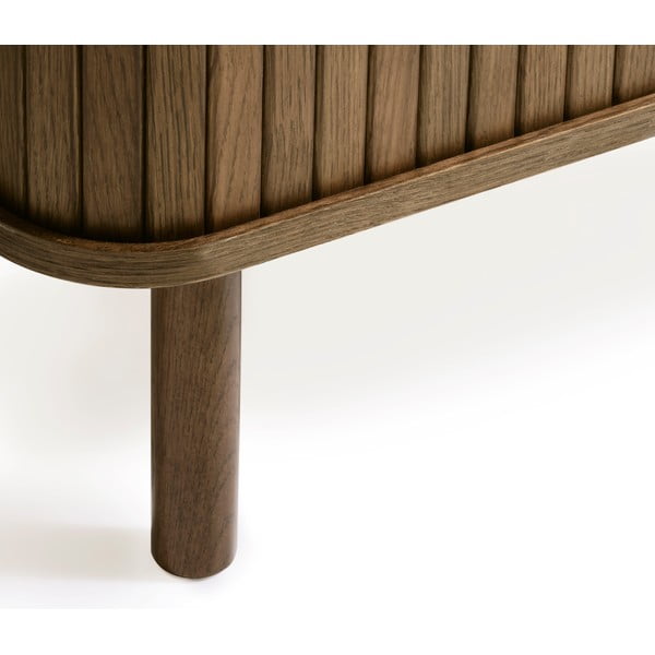 TV spintelė rudos spalvos iš ąžuolo 56x160 cm Cavo – Unique Furniture-image-4