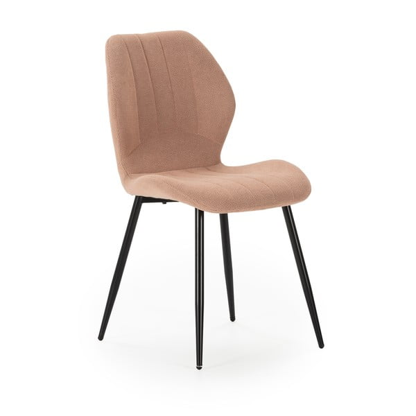 Valgomojo kėdės rausvos spalvos 4 vnt. Milu – Marckeric