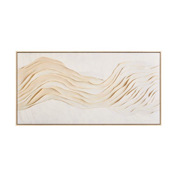 3D paveikslas su rėmeliu/tapyba ant drobės 73x143 cm Astratto – Premier Housewares