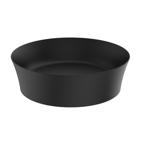 Iš keramikos apvalios formos praustuvas matinės juodos spalvos ø 40 cm Ipalyss – Ideal Standard-image-4