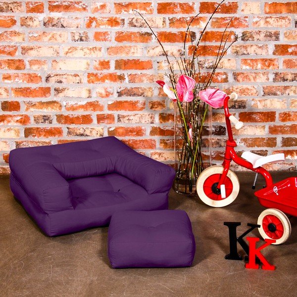 "Karup" kūdikių kubas violetinės spalvos-image-1