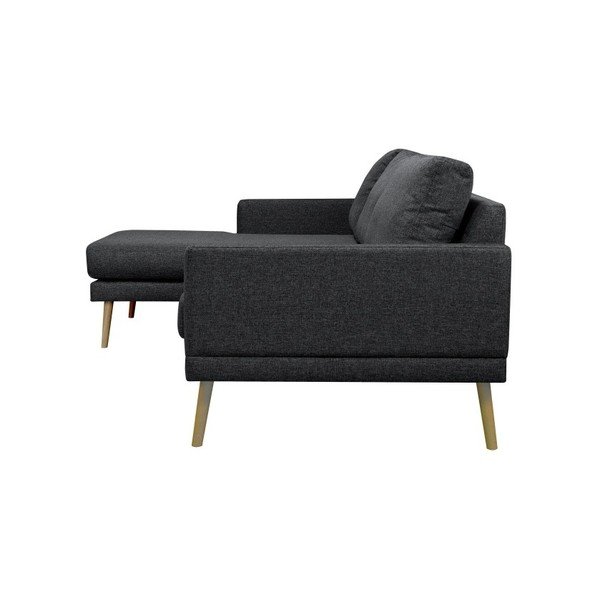 Juoda kampinė sofa "Windsor & Co Sofas", kairysis kampas-image-2