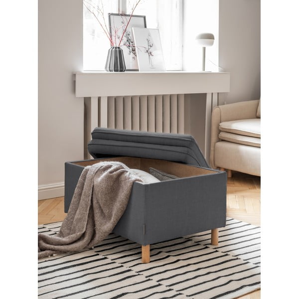 Taburetė tamsiai pilkos spalvos Simon – Miuform-image-2